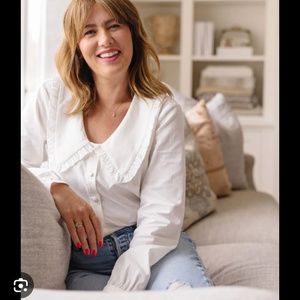 Jillian Harris X Joe Fresh Collared blouse